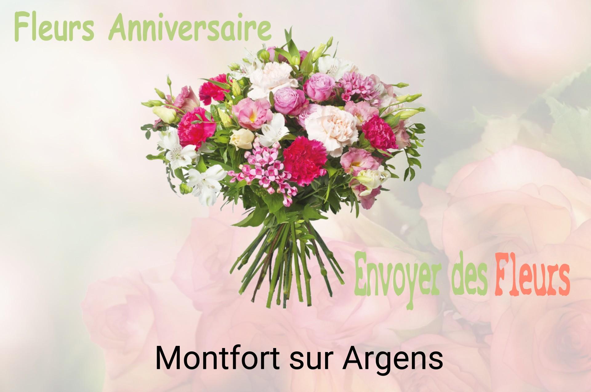 Bouquet de fleurs d’anniversaire livré à Montfort-sur-Argens