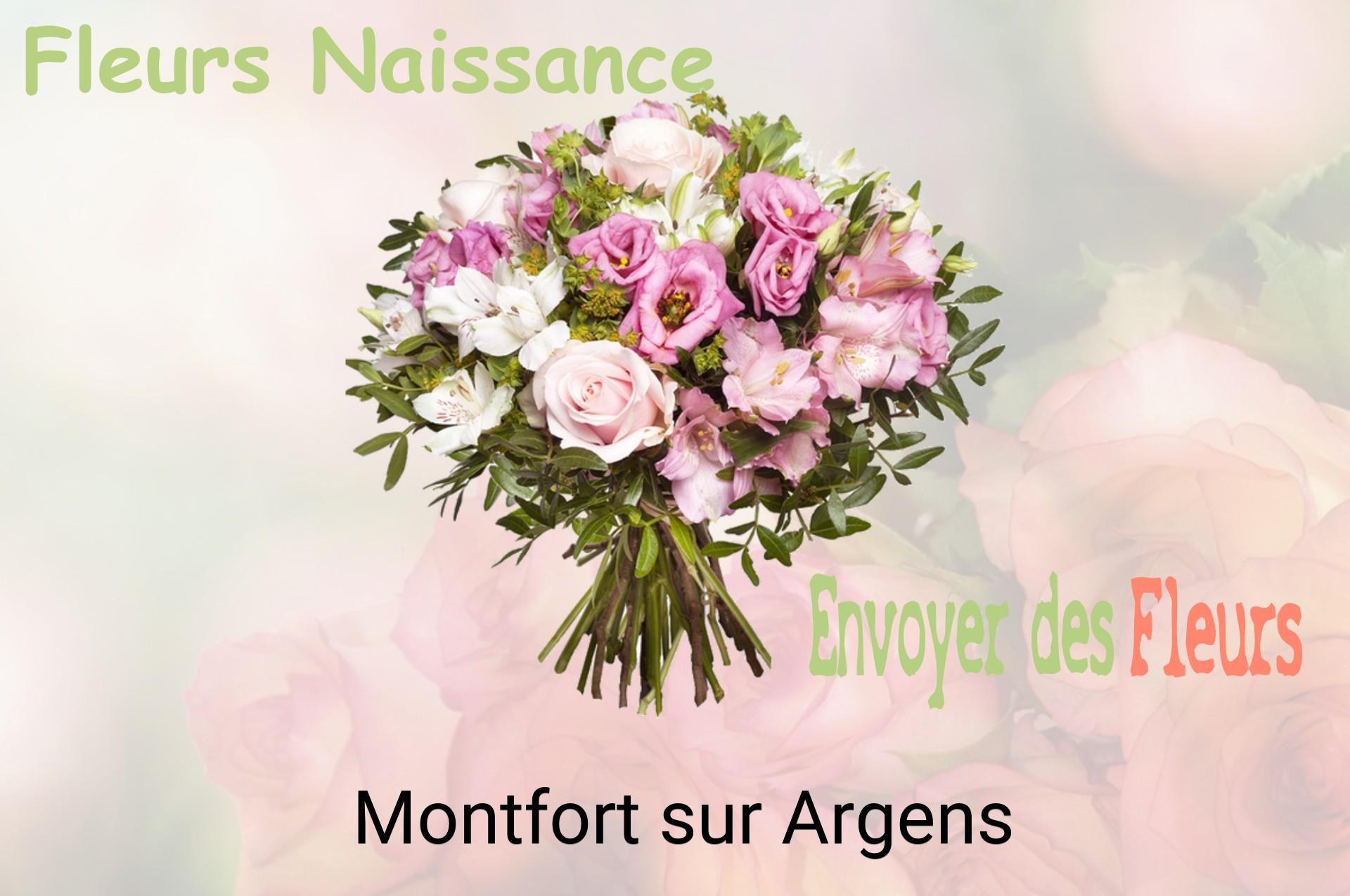 Bouquet de fleurs de naissance livré à Montfort-sur-Argens