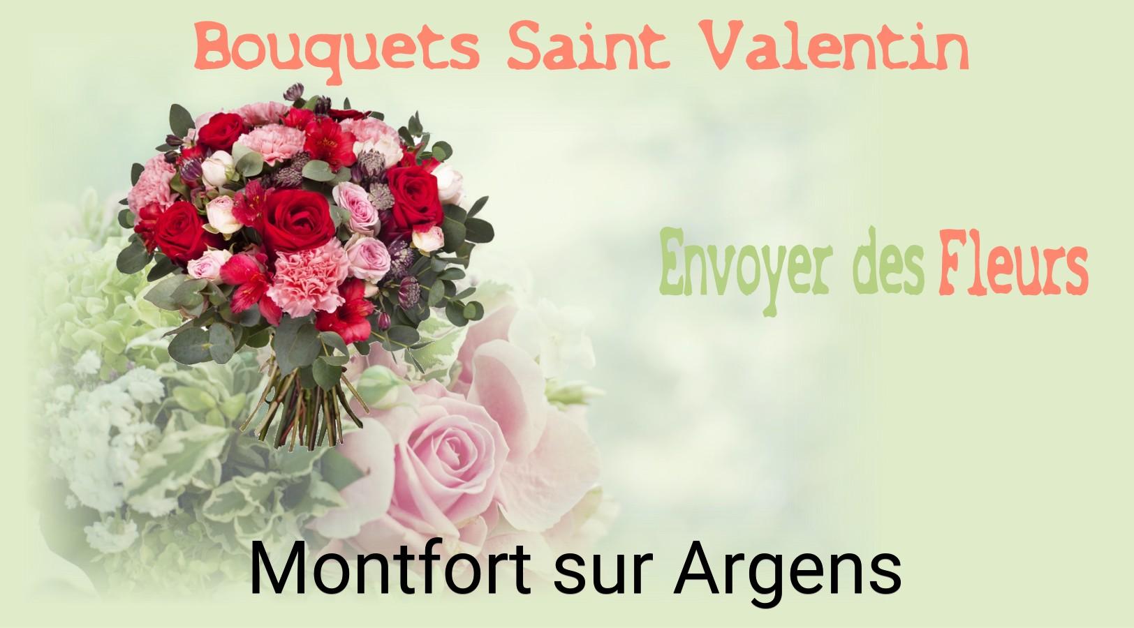 Roses de Saint-Valentin livrées à Montfort-sur-Argens